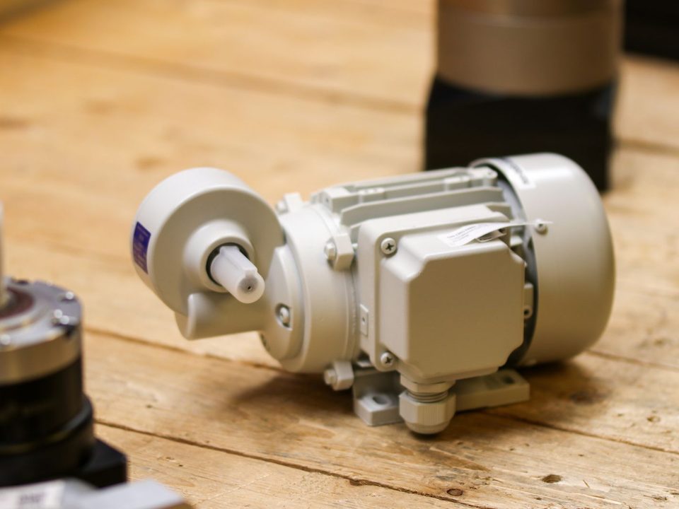 Industrial electric motor